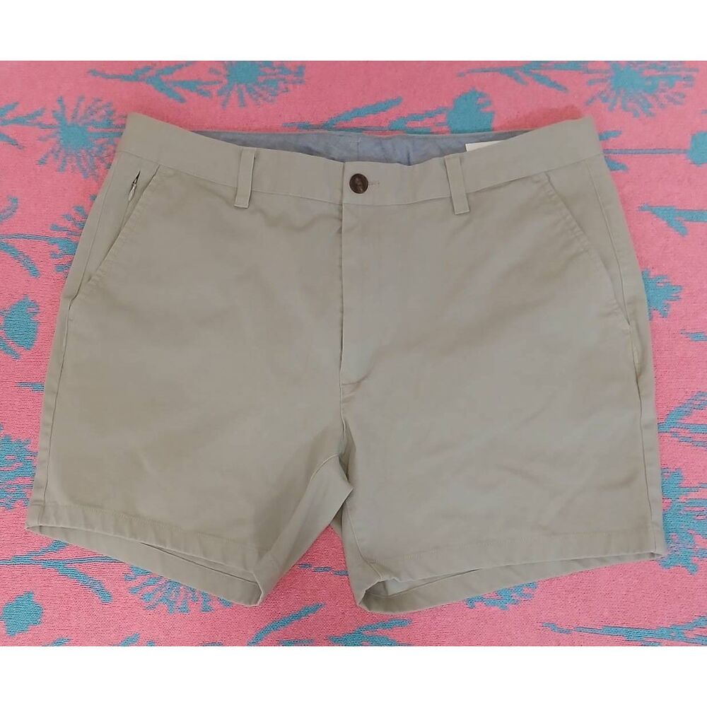 Bonobos new york mens 36 casual Bermuda shorts tan